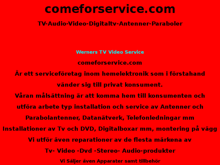 www.comeforservice.com