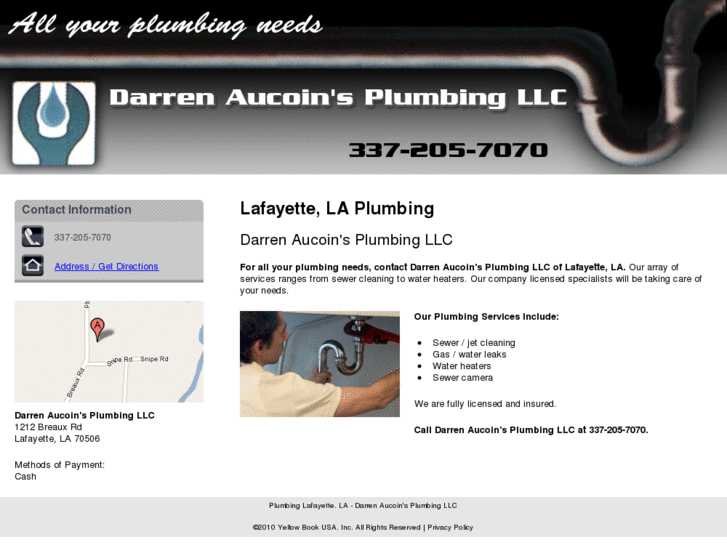 www.darrenaucoinsplumbing.com