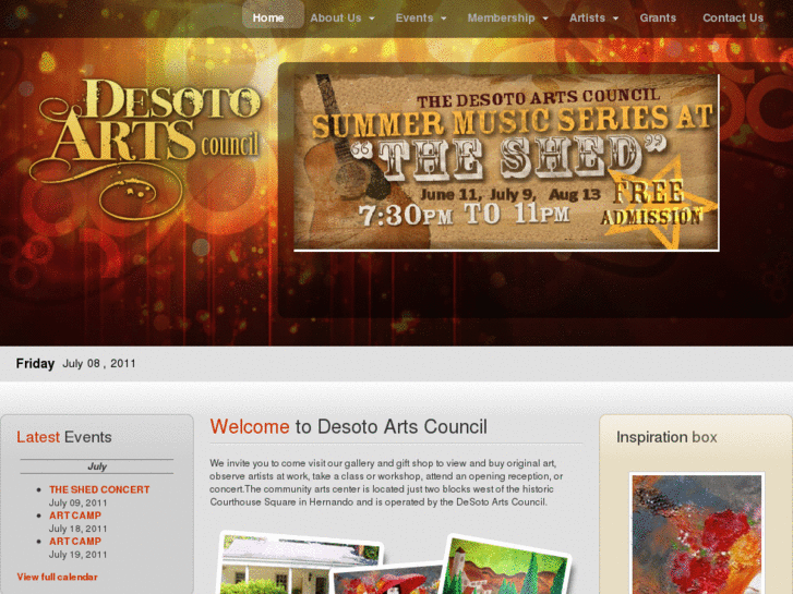 www.desotoarts.com