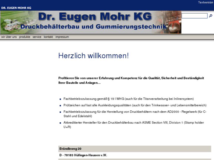 www.dr-eugen-mohr-kg.com