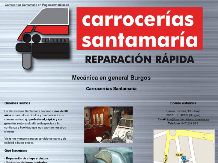 www.jsantamariacarrocerias.es