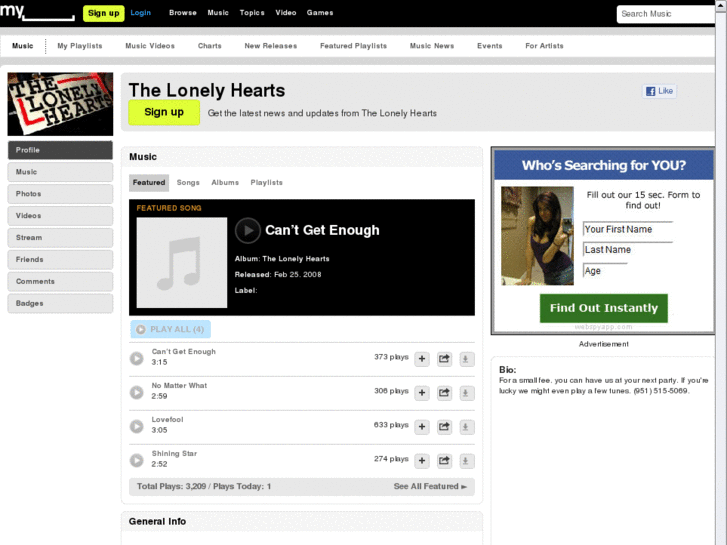 www.lonelyheartsmusic.com