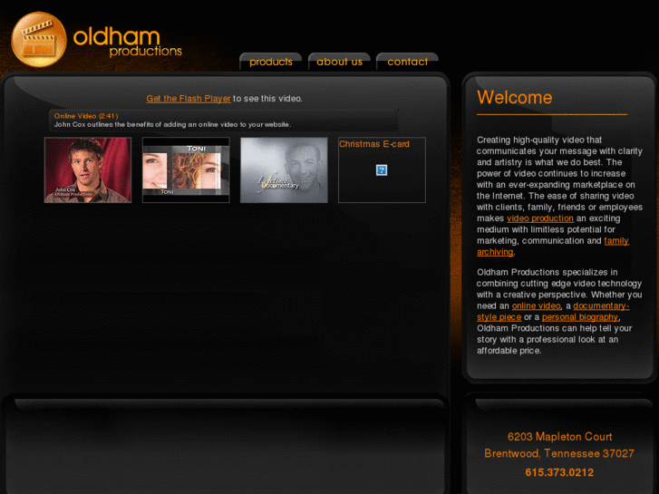 www.oldhamproductions.com