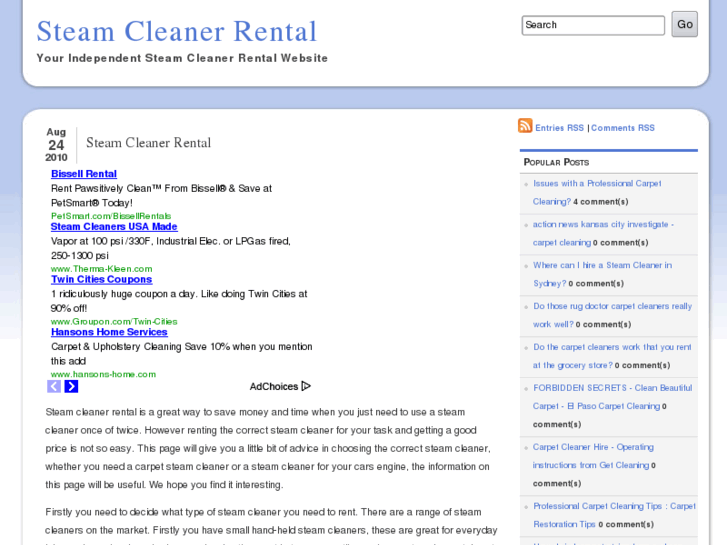 www.steamcleanerrental.org