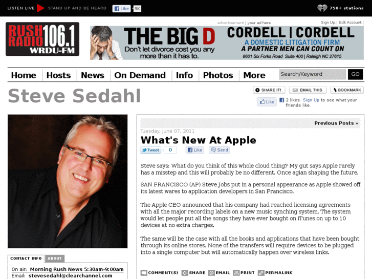 www.stevesedahl.com