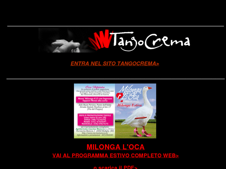 www.tangocrema.it
