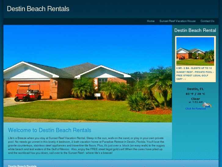 www.thedestinbeachrentals.com