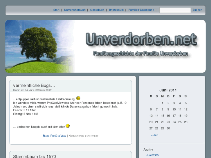 www.unverdorben.net