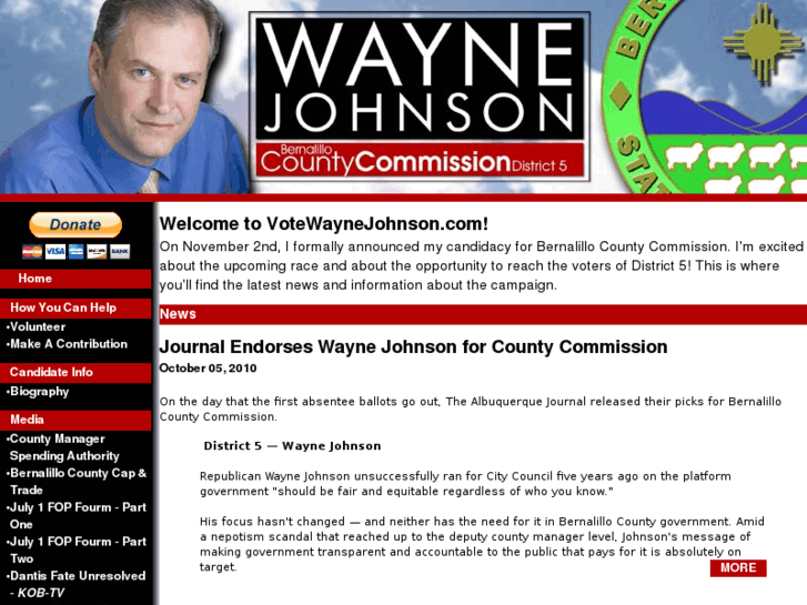 www.votewaynejohnson.com