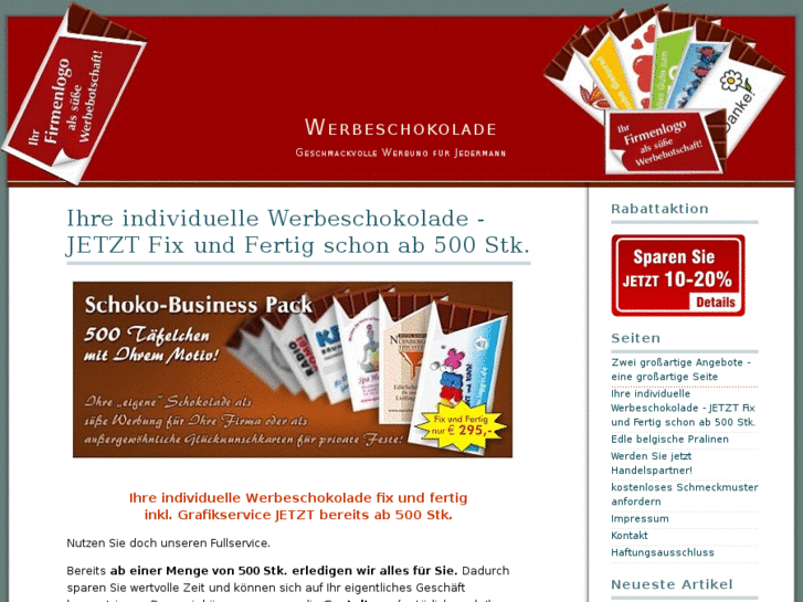 www.werbeschokolade.at