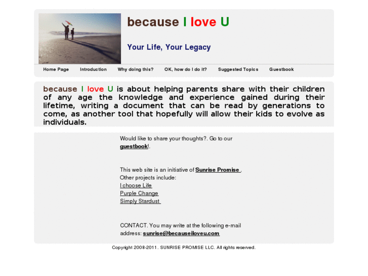 www.becauseiloveu.com