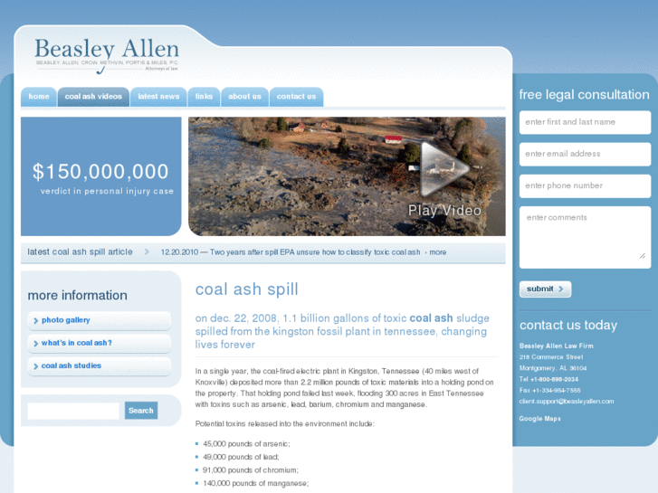 www.coal-ash-spill.com