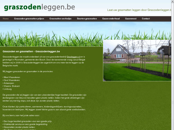 www.graszodenleggen.be