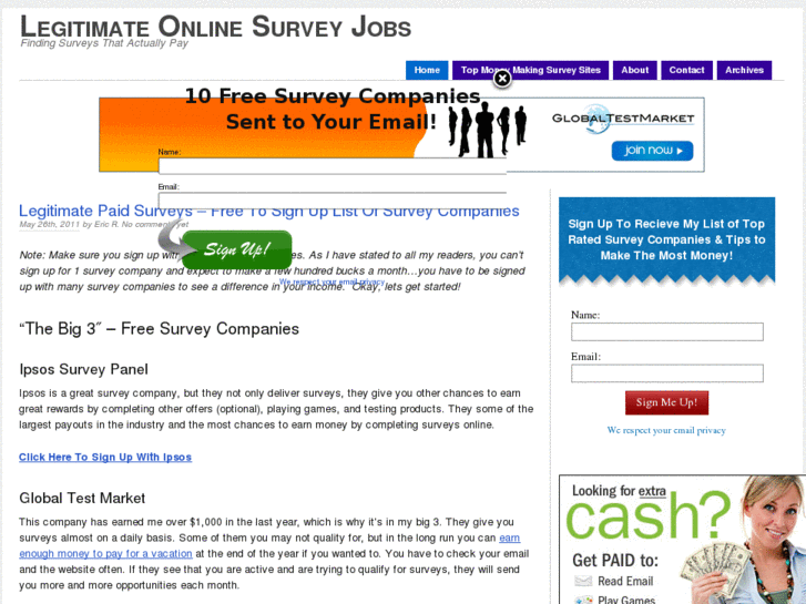 www.legitimateonlinesurveyjobs.com