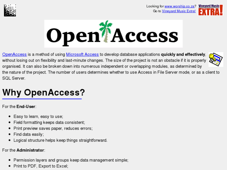 www.openaccess.co.za