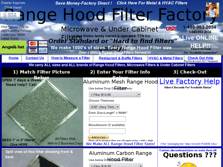 www.rangehoodsfilter.com