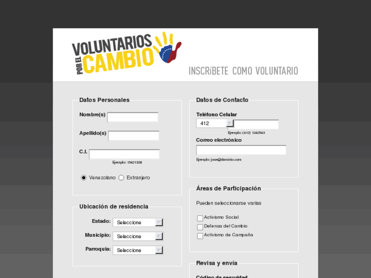 www.voluntariosporelcambio.org