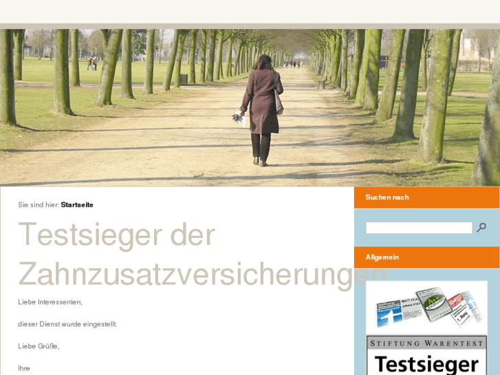 www.zahnzusatzversicherung-testsieger.com