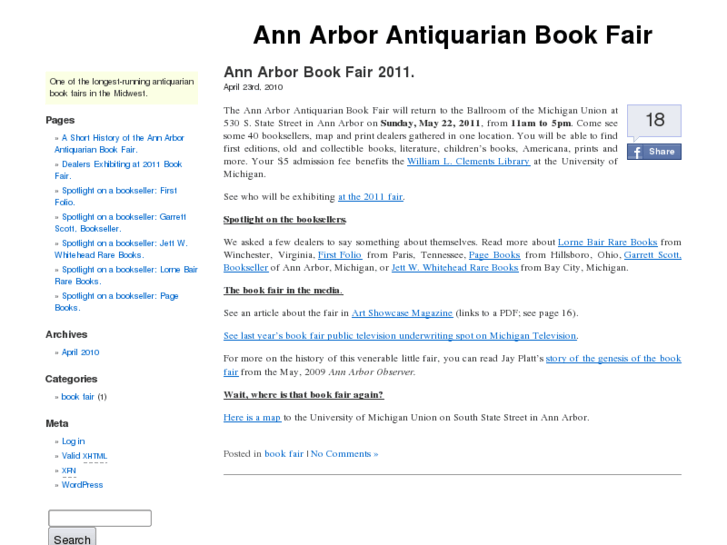 www.annarborbookfair.com