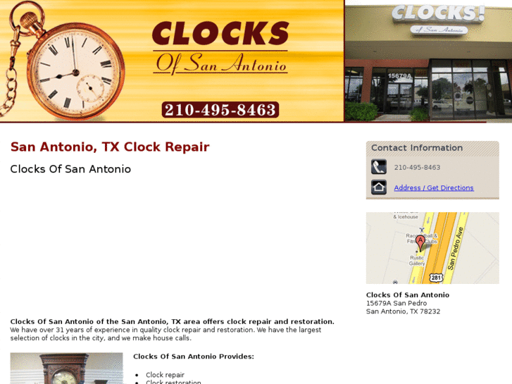 www.clockssanantonio.com