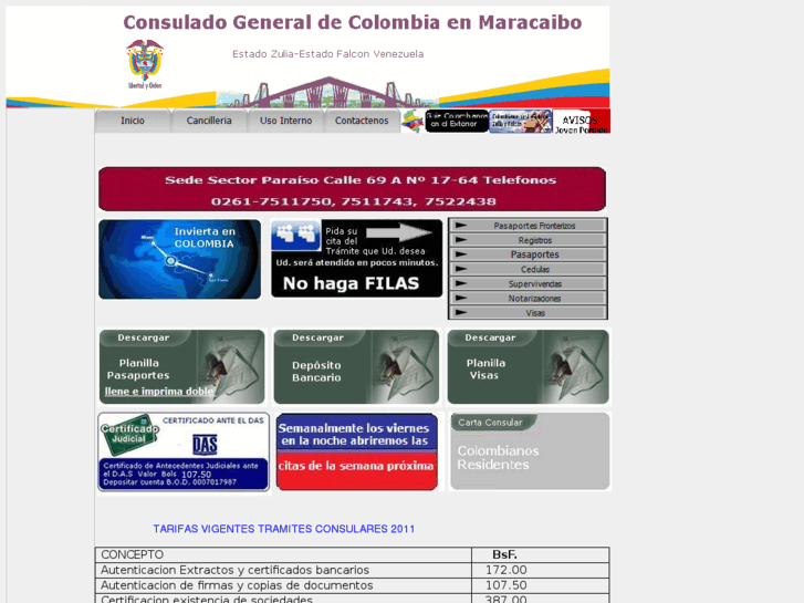 www.consuladodecolombiaenmaracaibo.com