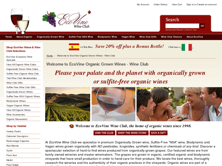 www.ecovinewine.com