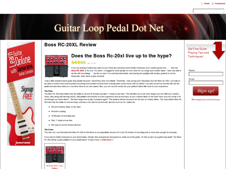 www.guitarlooppedal.net