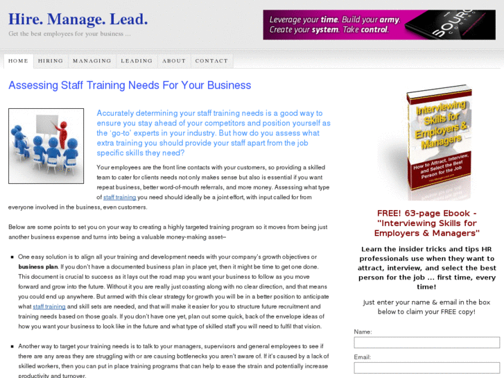 www.hire-manage-lead.com