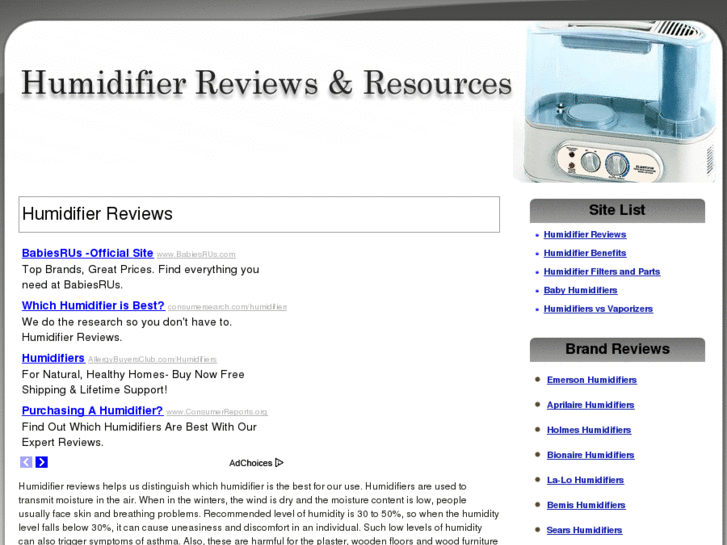 www.humidifierreviews.org