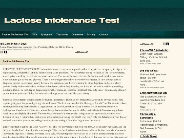 www.lactoseintolerancetest.com