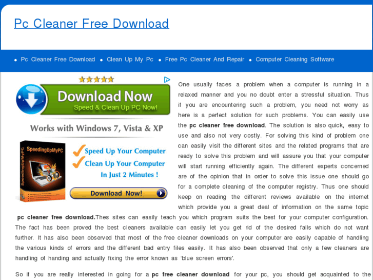 www.pccleanerfreedownload.com