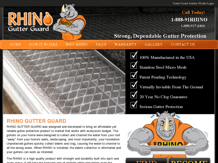 www.rhinogutterguard.com