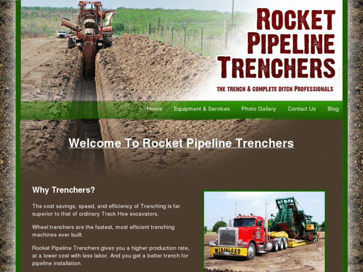 www.rocketpipelinetrenchers.com