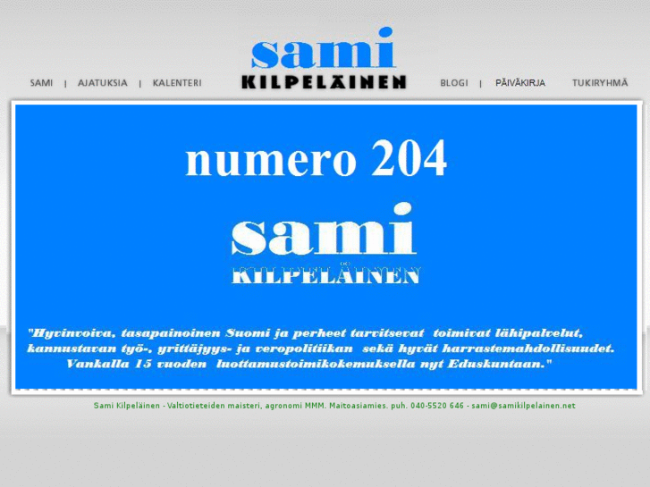www.samikilpelainen.net