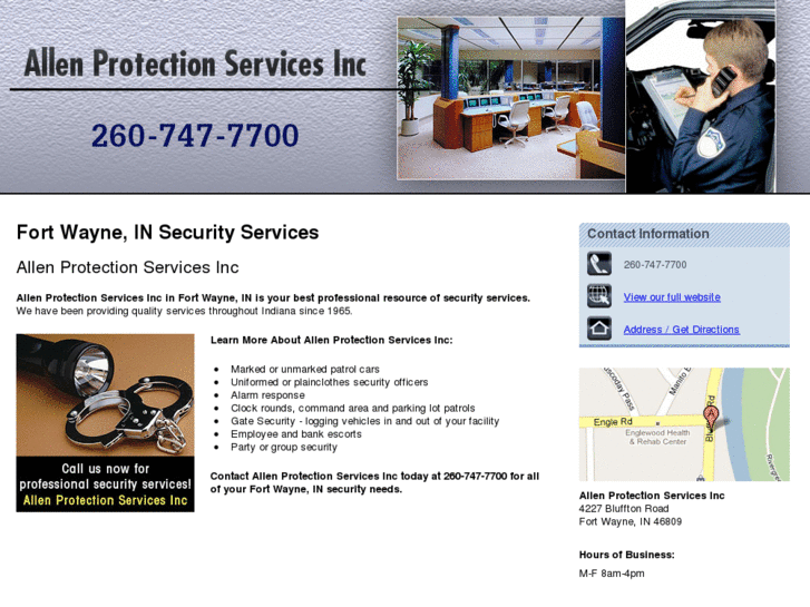 www.allenprotectionservicesinc.com