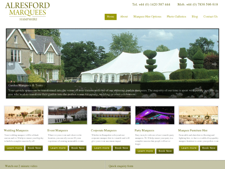 www.alresfordmarquees.com