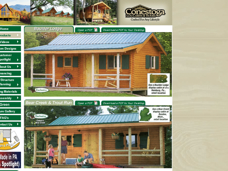 www.cabelaslogcabins.net