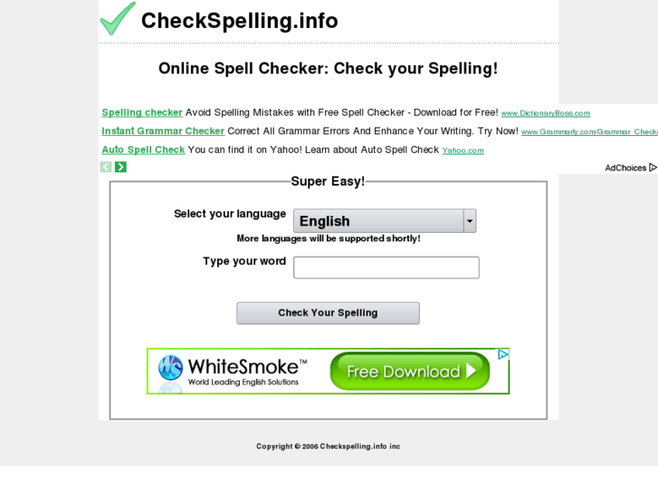 www.checkspelling.info