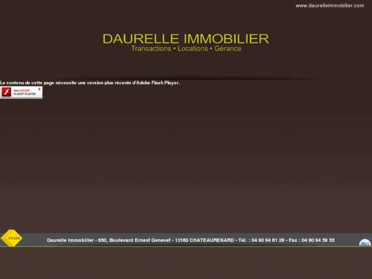 www.daurelleimmobilier.com