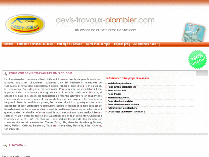 www.devis-travaux-plombier.com