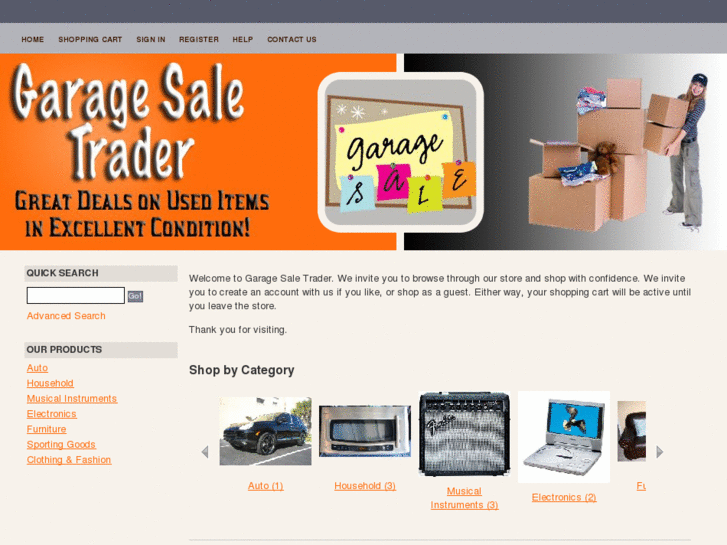 www.garagesaletrader.com