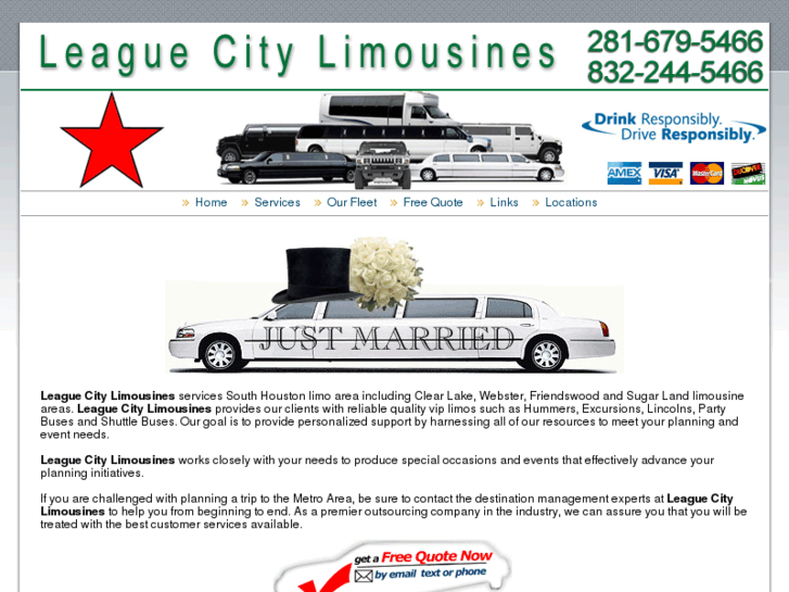 www.leaguecitylimousines.com