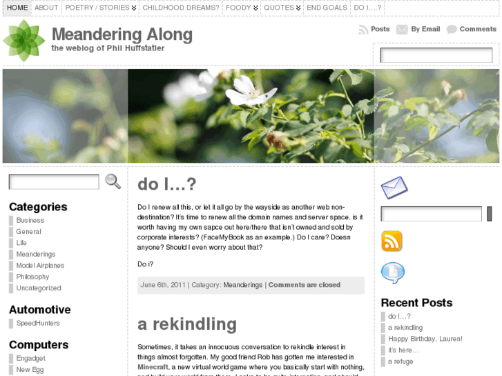 www.meanderingalong.com