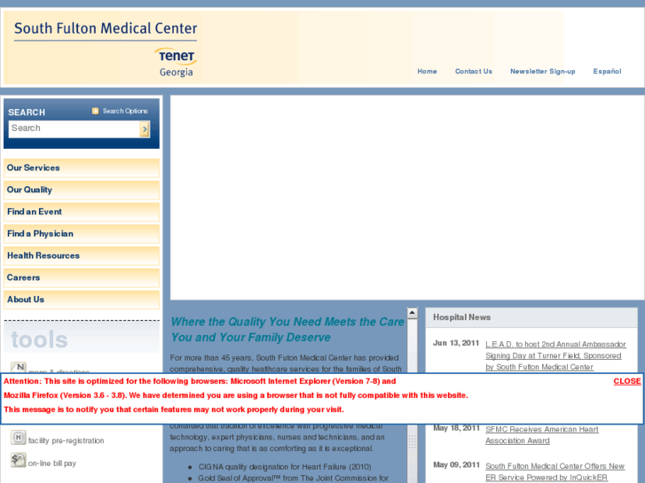 www.southfultonmedicalcenter.com