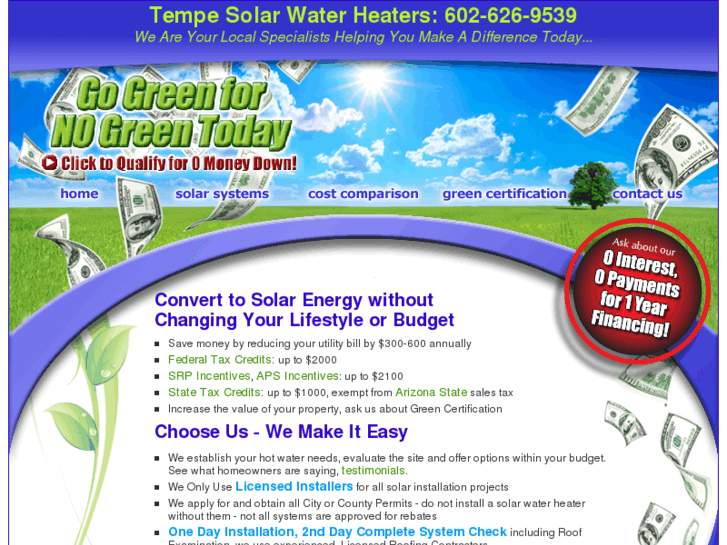 www.tempehotwaterheaters.info