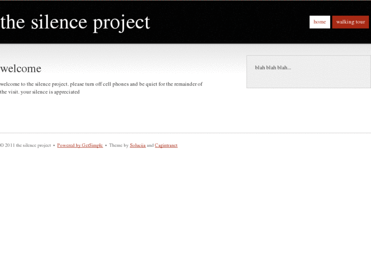 www.thesilenceproject.org