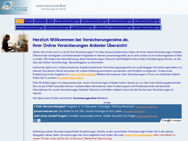 www.versicherungen4me.de