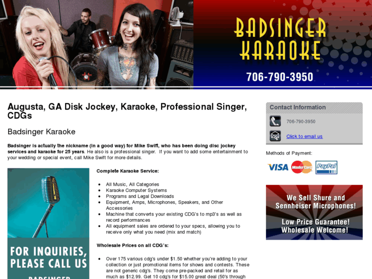 www.badsingerkaraoke.com