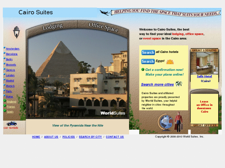 www.cairosuites.com