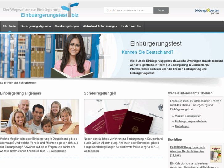 www.einbuergerungstest.biz